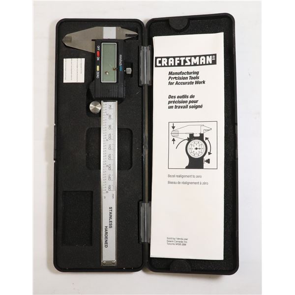 CRAFTSMAN DIGITAL CALIPER IN CASE
