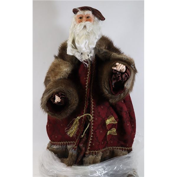FATHER CHRISTMAS TREE TOPPER