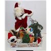 Image 1 : LOT OF CHRISTMAS DECORATIONS. INCLUDING A