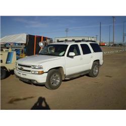 CHEVROLET TAHOE Z71 4X4 SUV, s/n 1GNEK13TX2R256552: