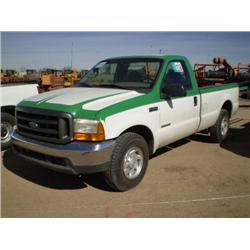 FORD F250 PICKUP, s/n 1FTNF20F7YEB06920: