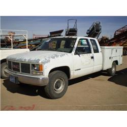 GMC SIERRA 2500 SL EXTENDED CAB PICKUP, s/n 2GDGC29K4K1545613: