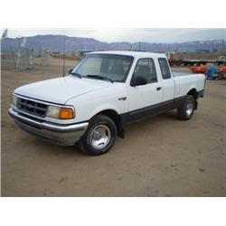 FORD RANGER XLT SUPER CAB PICKUP, s/n 1FTCR14X4RPB15074: