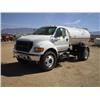 Image 1 : FORD F650XLT SUPER DUTY 1850 GALLON S/A WATER TRUCK, s/n 3FDWF65H9YMA20990: