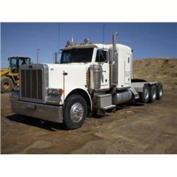 PETERBILT 379 TRI-AXLE TRUCK TRACTOR, s/n 1XP5DB9X1YD541566:
