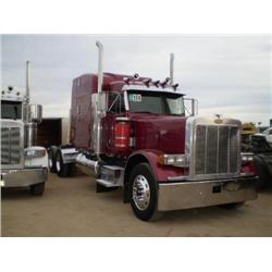 PETERBILT 379 T/A TRUCK TRACTOR, s/n 1XP5DB9X5XD496582: