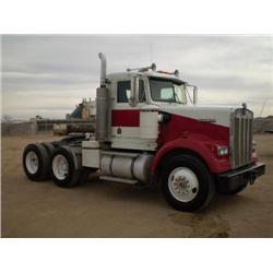 KENWORTH W900B T/A TRUCK TRACTOR, s/n 1NKWLB9X8MS558958: