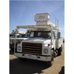 INTERNATIONAL S1900 S/A BUCKET TRUCK, s/n 1HTLDWPN2GHA29300: