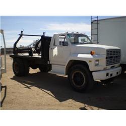 FORD F700 S/A REEL TRUCK, s/n 1FDNF70H4GVA10011: