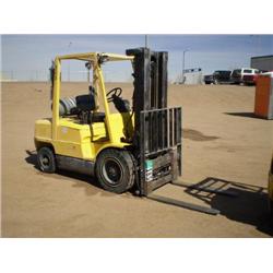 HYSTER H50XM 4450lb. FORKLIFT, s/n A177B37253U: