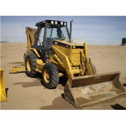 CATERPILLAR 416B 4 X 4 LOADER/BACKHOE, s/n 8ZK10093:
