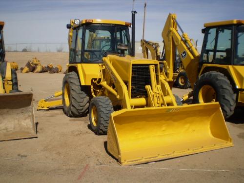 JOHN DEERE 410B 4X4 LOADER/BACKHOE, s/n TD410DG720862: