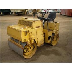 BOMAG BW100AD TANDEM SMOOTH DRUM VIBRATORY COMPACTOR, s/n 101150010282:
