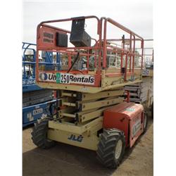 JLG 26MRT GAS/HYDRAULIC 4X4 SCISSOR LIFT, s/n 200067051: