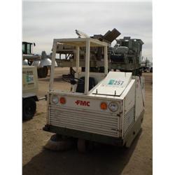FMC 66HP INDUSTRIAL SWEEPER, s/n 66-1914: