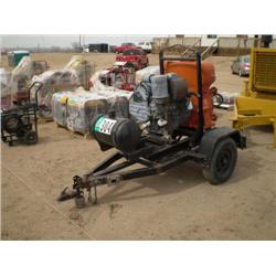 MULTIQUIP MQ-60TDD 6in PORTABLE PUMP, s/n 9243: