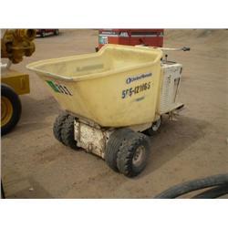 MILLER SWEET 16 MOBIL CONCRETE SPREADER BUGGY, s/n N/A: