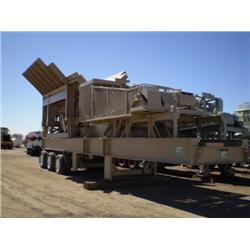 PIONEER ROCK EATER 2854 PORTABLE PRIMARY JAW CRUSHER s/n 2854166:
