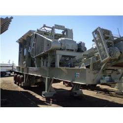 CEDARAPIDS 2540 PORTABLE PRIMARY JAW CRUSHER, s/n 26979: