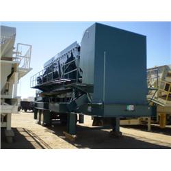 SIMPLICITY 3620 6ft X 20ft 3 DECK PORTABLE VIBRATORY SCREEN, s/n 3620-M160A-3685: