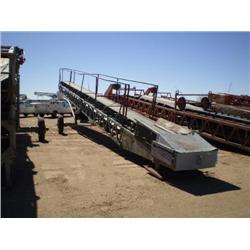 TELSMITH 24in X 60ft PORTABLE  RADIAL STACKER s/n PK60A662: