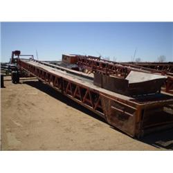 COMANCO 42in X 60ft PORTABLE LATTICE CONVEYOR, s/n 162420698: