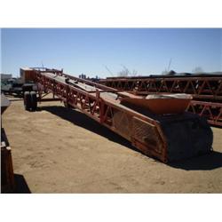 COMANCO 30in X 50ft PORTABLE LATTICE CONVEYOR s/n 161990894: