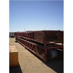 COMANCO 30in X 50ft STACKABLE LATTICE CONVEYOR s/n 16229-1197: