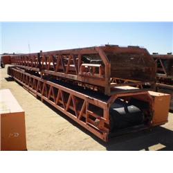 COMANCO 30in X 50ft STACKABLE LATTICE CONVEYOR s/n 162090995: