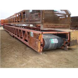 COMANCO 30in X 50ft STACKABLE LATTICE CONVEYOR s/n 162261197: