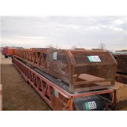 COMANCO 30in X 50ft STACKABLE LATTICE CONVEYOR s/n N/A: