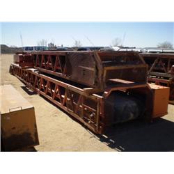 COMANCO 30in X 25ft STACKABLE LATTICE CONVEYOR s/n 16194-0694: