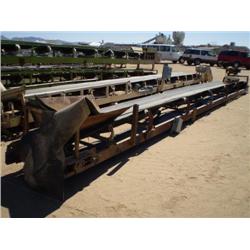 CUSTOMBUILT 24in X 34ft CHANNEL CONVEYOR s/n N/A: