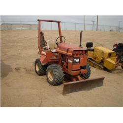 DITCH WITCH 2300DD 4 X 4 RUBBER TIRED TRENCHER, s/n 3C0126: