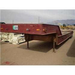 HYSTER 40 TON T/A LOWBOY TRAILER, s/n 19050: