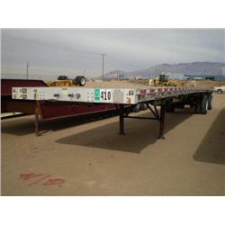 WILSON CF900 48 ft. TANDEM SPREAD AXLE FLATBED TRAILER, s/n 4WWBGB6B6XM602301: