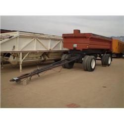 TIMPTE 15ft. 2 AXLE 11 YD PUP TRAILER, s/n 12205: