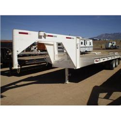 MCT 24ft T/A GOOSENECK EQUIPMENT TRAILER, s/n 15CGS2421HAL01456: