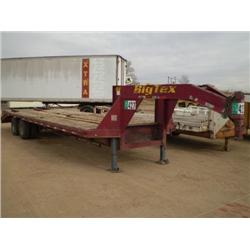 BIG TEX  22GN  24FT T/A  GOOSENECK EQUIPMENT  TRAILER , s/n 4K8GX242X21685732 :
