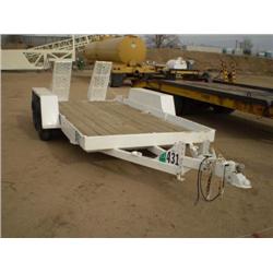 TOWMASTER T 10 T/A EQUIPMENT TRAILER, s/n 1P9P10T27PG162191: