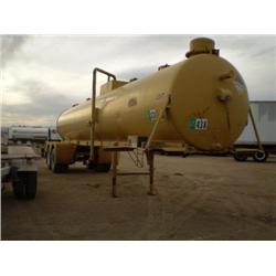 CUSTOMBUILT 38ft. T/A 6500GALLON TANK TRAILER, s/n 02CR88000: