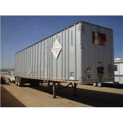 FRUEHAUF FG-X-F2-44/6 44ft. T/A VAN TRAILER, s/n MEY508850: