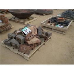 (2) PALLETS CRUSHER PARTS