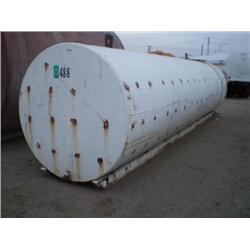 10000 GALLON FUEL TANK, SKIDDED