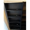 Image 2 : 3 Black Bookshelfs