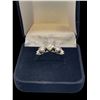 Image 2 : 3.60 CT TW GRA CERTIFIED ROUND BRILLIANT CUT MOISSANITE STONES VVS D COLOR WITH 5 GRADUATING STONES 