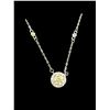 Image 2 : 1.00 CT GRA CERTIFIED ROUND BRILLIANT CUT MOISSANITE STONE VVS D COLOR WITH 22 ROUND CUT CUBIC ZIRCO