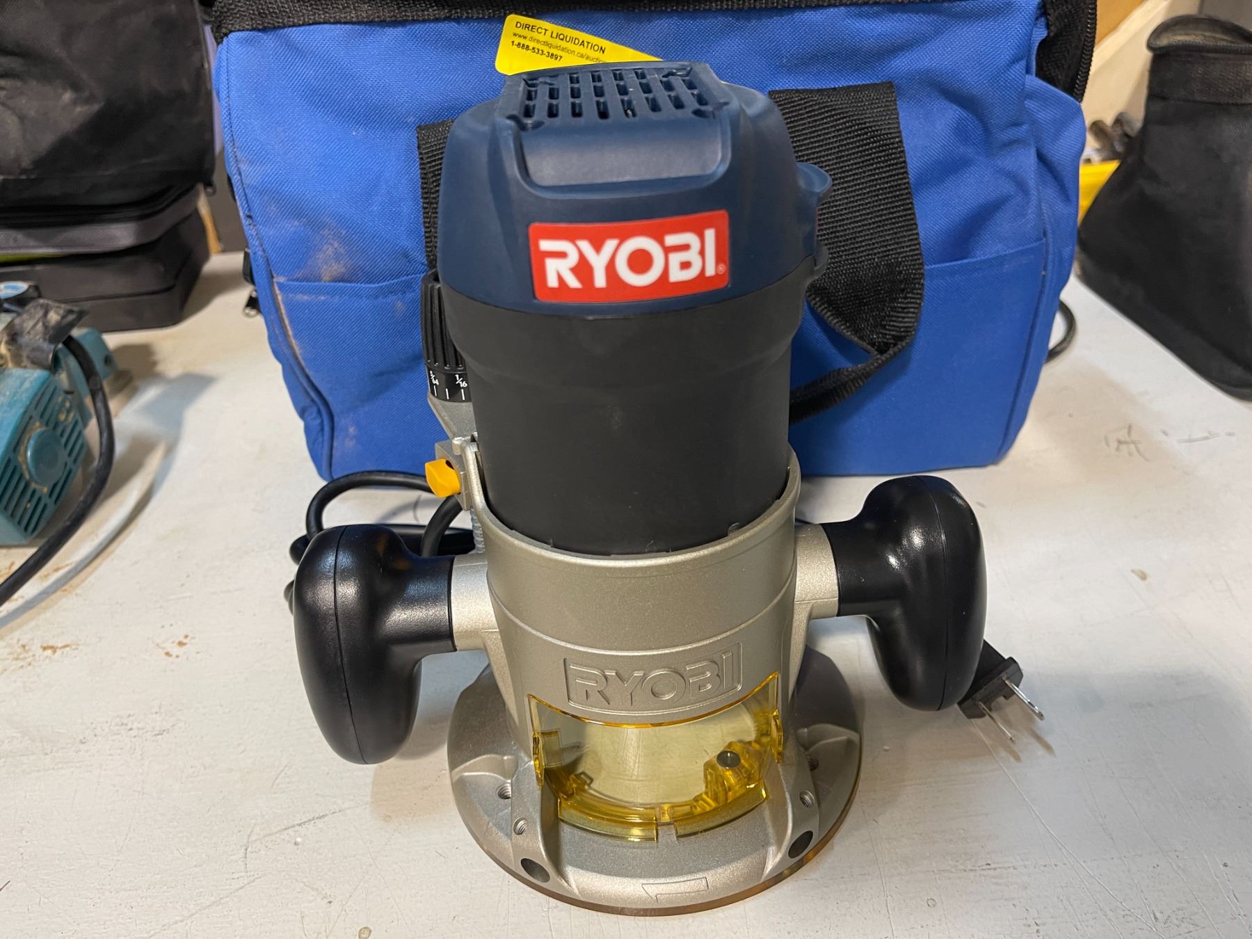 Ryobi AMP corded electric peak horsepower router