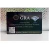 Image 8 : 1.00 CT GRA CERTIFIED PRINCESS CUT MOISSANITE STONE VVS D COLOR SET IN CENTER WITH 10 CHANNEL SET PR