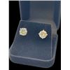 Image 2 : 4.00 CT TW ROUND BRILLANT CUT MOISSANITE STONE VVS D COLOR SET IN 925 SILVER EARRINGS RETAIL VALUE $